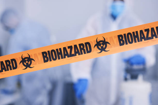 Professional Biohazard Cleanup technician working in Palm Coast, FL
